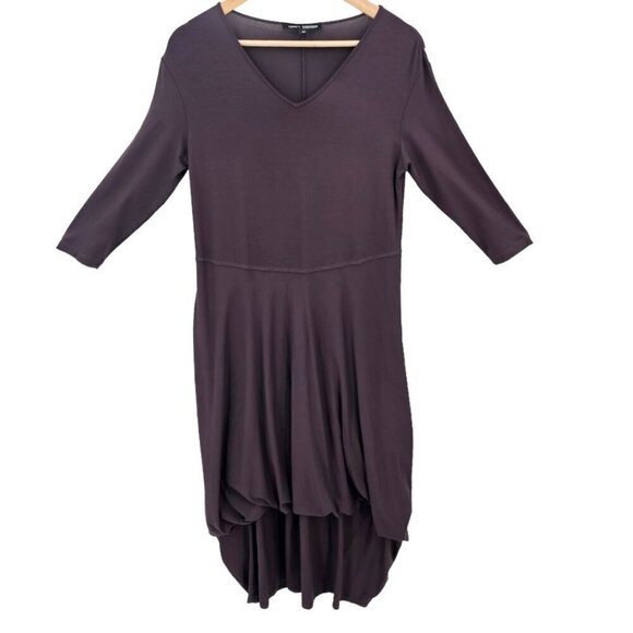 GEN By Figen Özdenak Womens‎ European 38 Lagenlook Grey Bubble Hem Dress - Picture 1 of 11